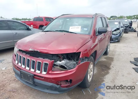 2014 Jeep Compass Sport from USA, damaged, VIN 1C4NJCBA8ED881668